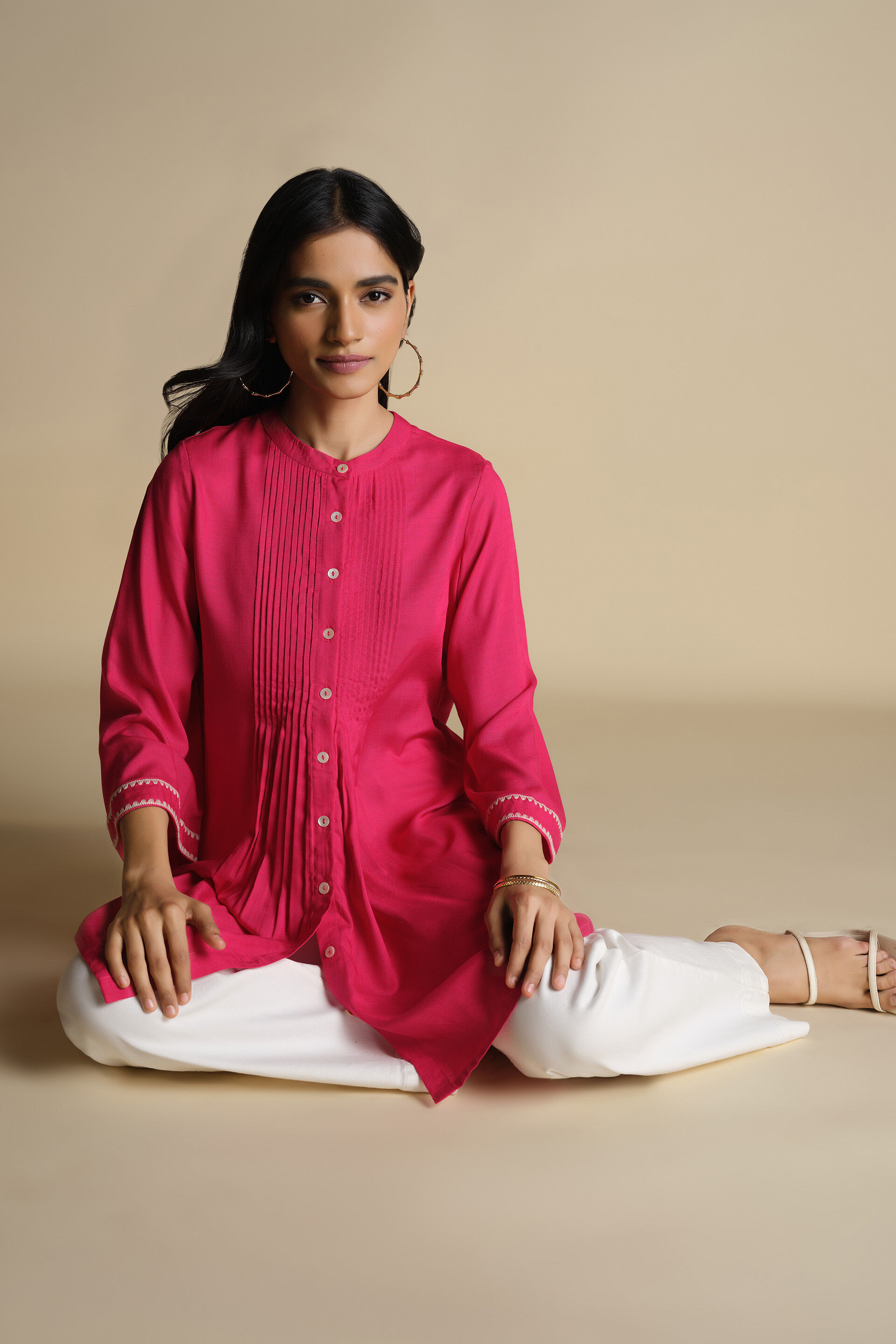 Rush Pink  Top, Hot Pink, image 4